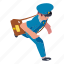 running, postman 