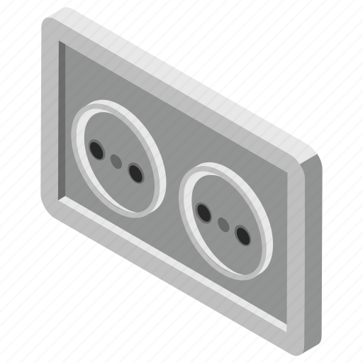 Electric outlet, plug, plug socket, socket, universal socket icon - Download on Iconfinder