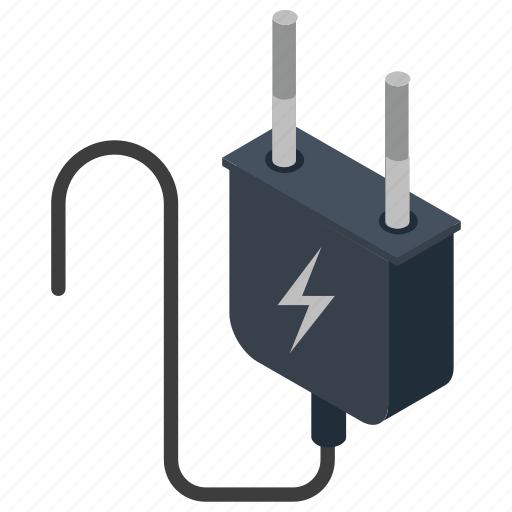 Battery charger, charger, plug, power cable, power plug icon - Download on Iconfinder