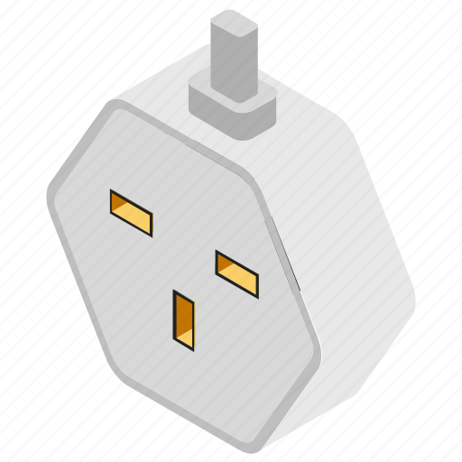 Electric socket, electric switch, female connector, female plug, power supply icon - Download on Iconfinder