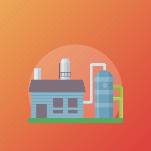 Factory, firm, industry, mill, process plant icon - Download on Iconfinder