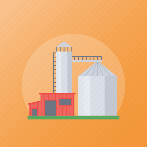 Barn, farm silo, industry, mill, silo icon - Download on Iconfinder