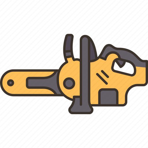 Chainsaw, blade, chain, lumberjack, cut icon - Download on Iconfinder