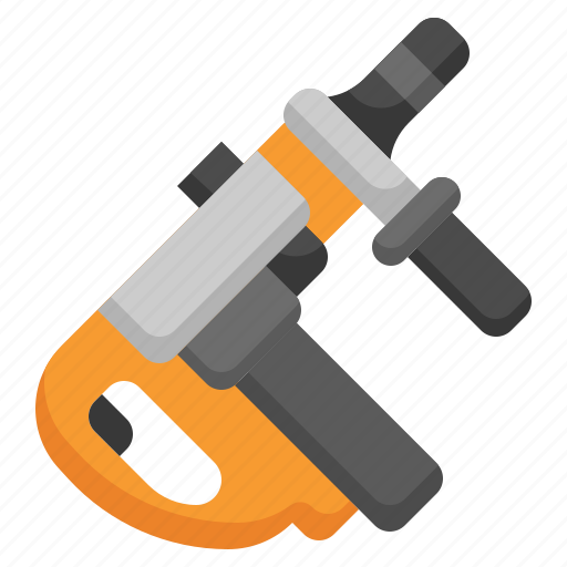 Hammer, drill, driller, repairing, worker, work icon - Download on Iconfinder