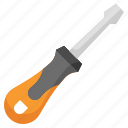 screwdriver, construction, and, tools, utensils, building, trade, screwdrivers