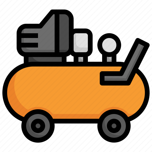 Air, compressor, construction, and, tools, home, repair icon - Download on Iconfinder