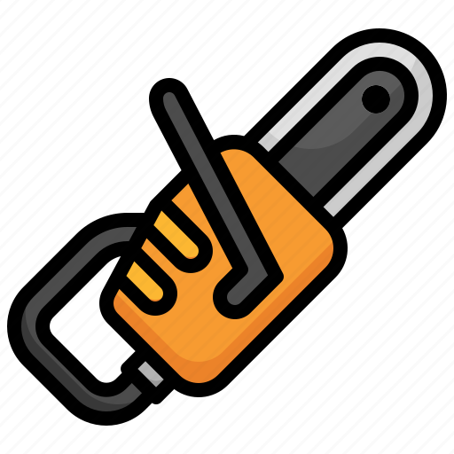 Chain, saw, construction, and, tools, work, tool icon - Download on Iconfinder