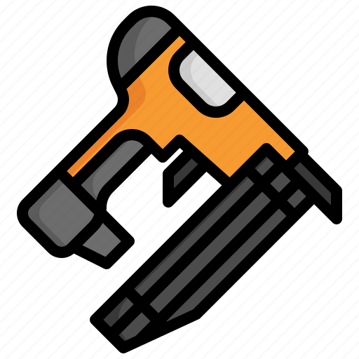 Nailer, nail, gun, carpentry, construction, and, tools icon - Download on Iconfinder
