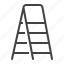 ladder, step, stepladder 