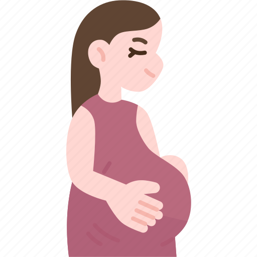 Pregnant, woman, maternal, expecting, parenthood icon - Download on Iconfinder