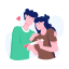 pregnancy test, couple, love, prenatal, maternal 