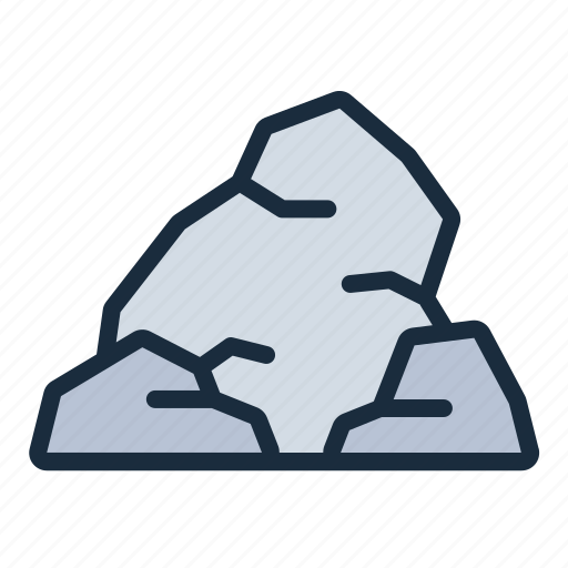 Rock, nature, cave, primitive, stone, prehistoric, mountain icon - Download on Iconfinder
