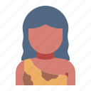 cavewoman, people, user, avatar, costume, woman, primitive, prehistoric, stone age