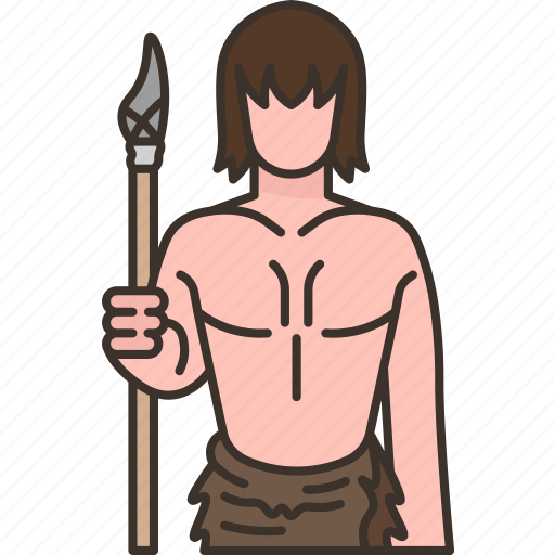 Nomad, caveman, human, hunt, barbarian icon - Download on Iconfinder