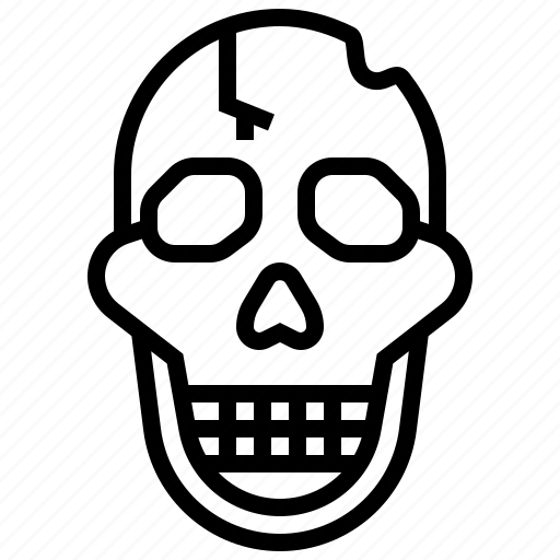 Dead, die, skeleton, skull icon - Download on Iconfinder