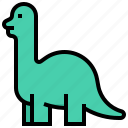 animal, brachiosaurus, dino, dinosaur 