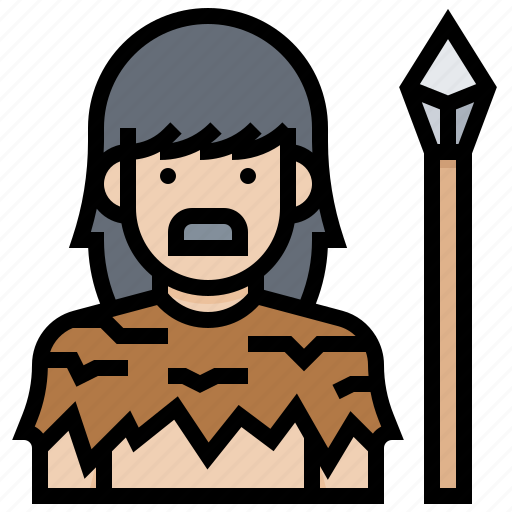 Avatar, human, man, neolithic, prehistoric icon - Download on Iconfinder