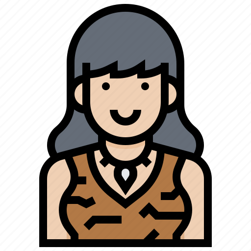 Avatar, human, neolithic, prehistoric, woman icon - Download on Iconfinder