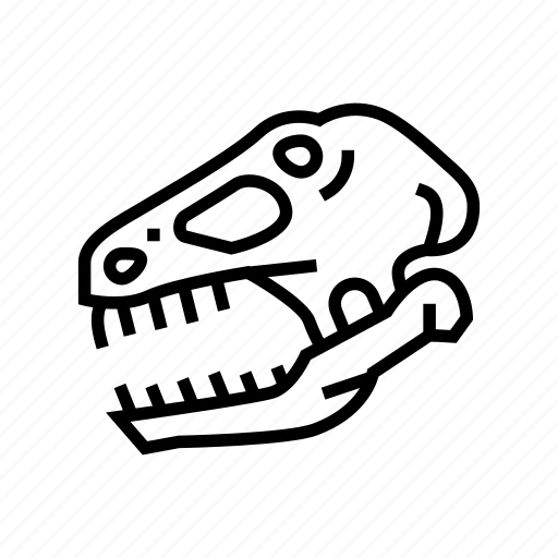 Period, prehistoric, skull, dinosaur, plant, tree icon - Download on Iconfinder