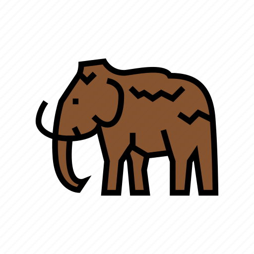 Animal, period, mammoth, skull, dinosaur, clam icon - Download on Iconfinder