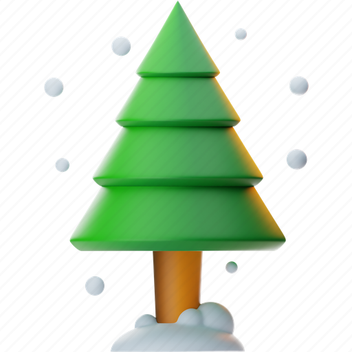 Christmas, santa, tree, gift, holiday, december 3D illustration - Download on Iconfinder