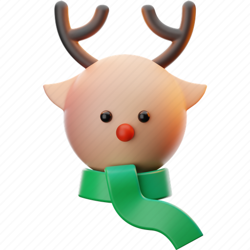 Christmas, santa, tree, gift, holiday, december, deer 3D illustration - Download on Iconfinder