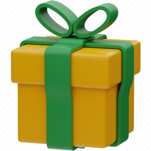 Christmas, gift, decoration 3D illustration - Download on Iconfinder