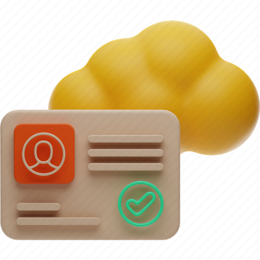 Cloud, technology, data, id icon - Download on Iconfinder
