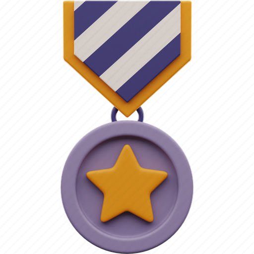 Web, medal, reward, award, ui, game, score 3D illustration - Download on Iconfinder