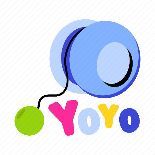 Yoyo toy, skill toy, plaything, spinning toy, game accessory icon - Download on Iconfinder
