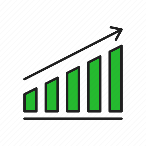 Bar graph, chart, graph, growth icon - Download on Iconfinder