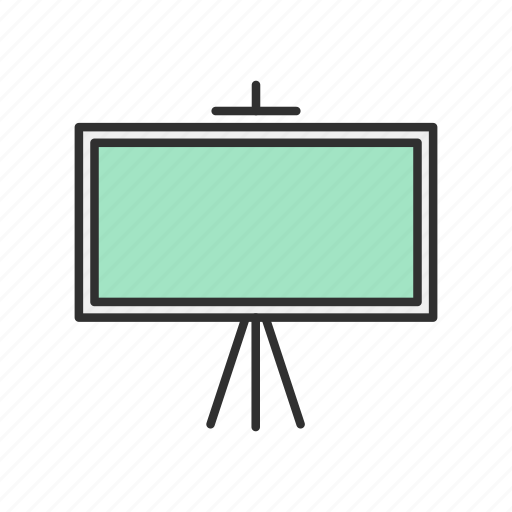 Board, lecture, screen, stand icon - Download on Iconfinder