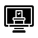 vote, digital, box, computer, technology, survey, ballot