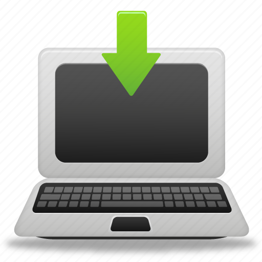 Download, laptop, to icon - Download on Iconfinder