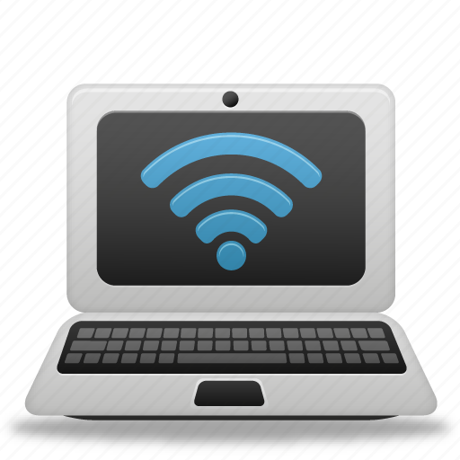 Laptop, wifi icon - Download on Iconfinder on Iconfinder