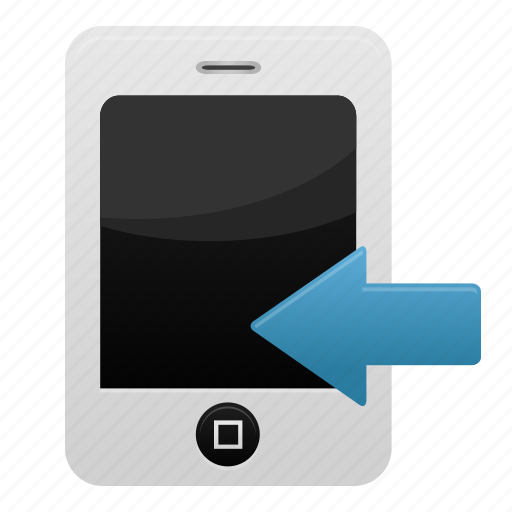 Calls, received, iphone, phone, receive, smartphone, telephone icon - Download on Iconfinder