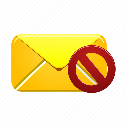 Email, not, validated, inbox, mail, message icon - Download on Iconfinder