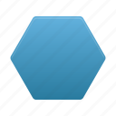 hexagon, shape, shape tool