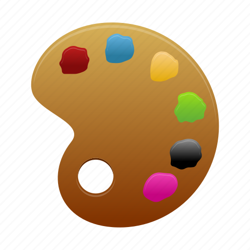 Palette, art, color, design, draw, drawing, paint icon - Download on Iconfinder