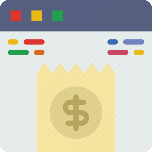 Business, buy, ecommerce, online, receipt, shop icon - Download on Iconfinder