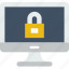 desktop, locked, protection, security, virus, web 