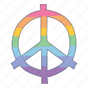 pride, peace, rainbow, lgbtq