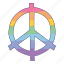 pride, peace, rainbow, lgbtq 