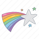 rainbow, star, lgbt