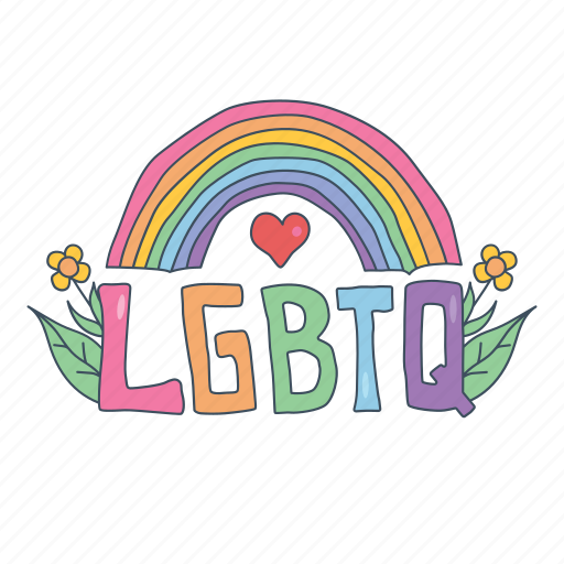 Pride, rainbow, love, lgbtq sticker - Download on Iconfinder