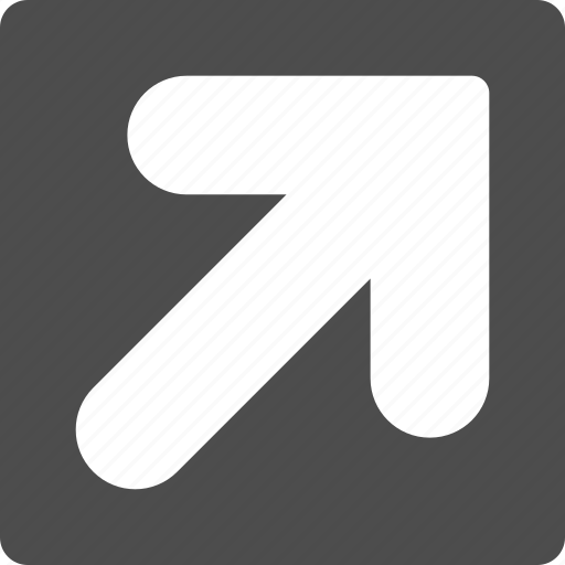 Arrow up, grow, growth, increase, move, right up, trend icon - Download on Iconfinder