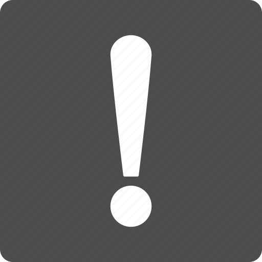Alarm signal, alert, danger, error, exclamation sign, problem, warning icon - Download on Iconfinder