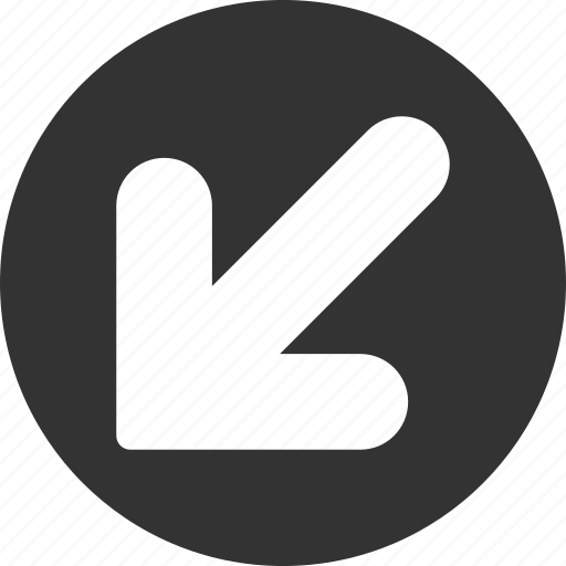 Decrease, down right, export, move, navigation, pointer, pointing arrow icon - Download on Iconfinder