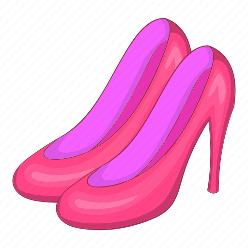Pink, princess, shoe, woman icon - Download on Iconfinder