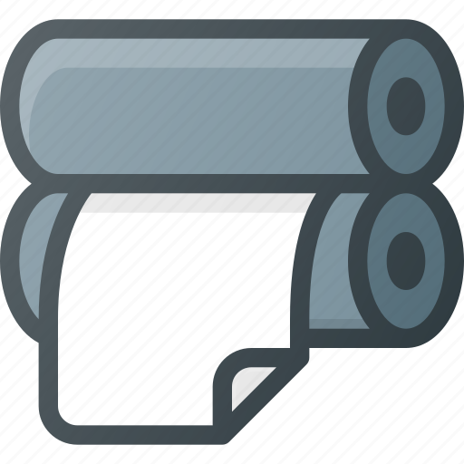 Paper, press, printing, roll, roller icon - Download on Iconfinder